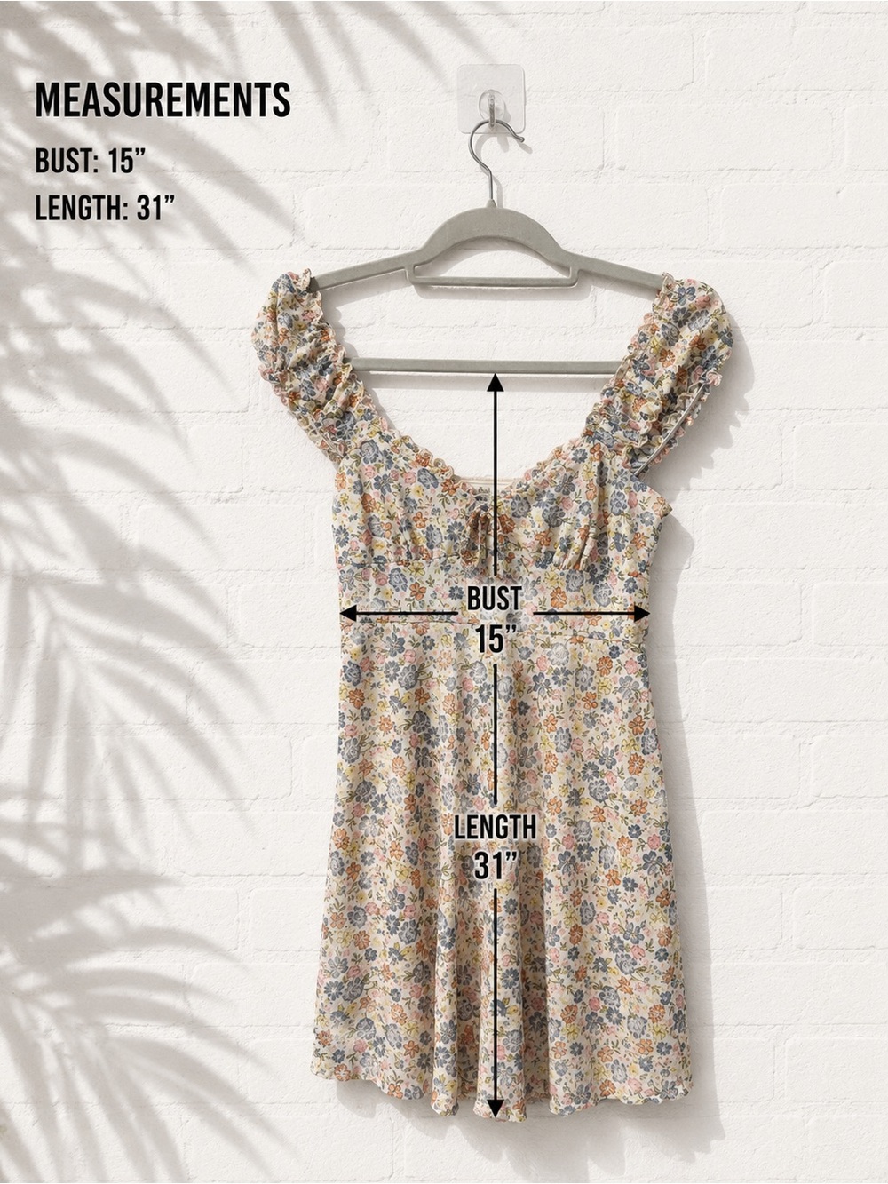Y2K Dress Bundle XS – Atlantic State Floral Puff Sleeve Mini Dress + Lace Slip - Picture 2 of 15